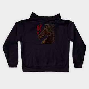 Dragon Portrait Kids Hoodie